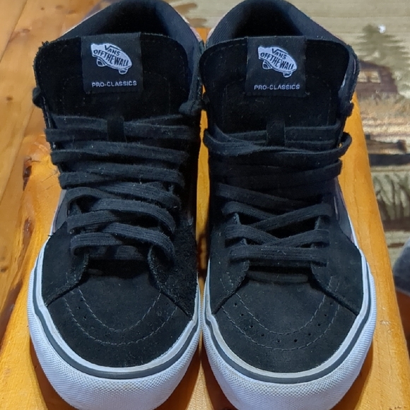 Vans Other - Vans Pro Classics Black High-Top Sneakers